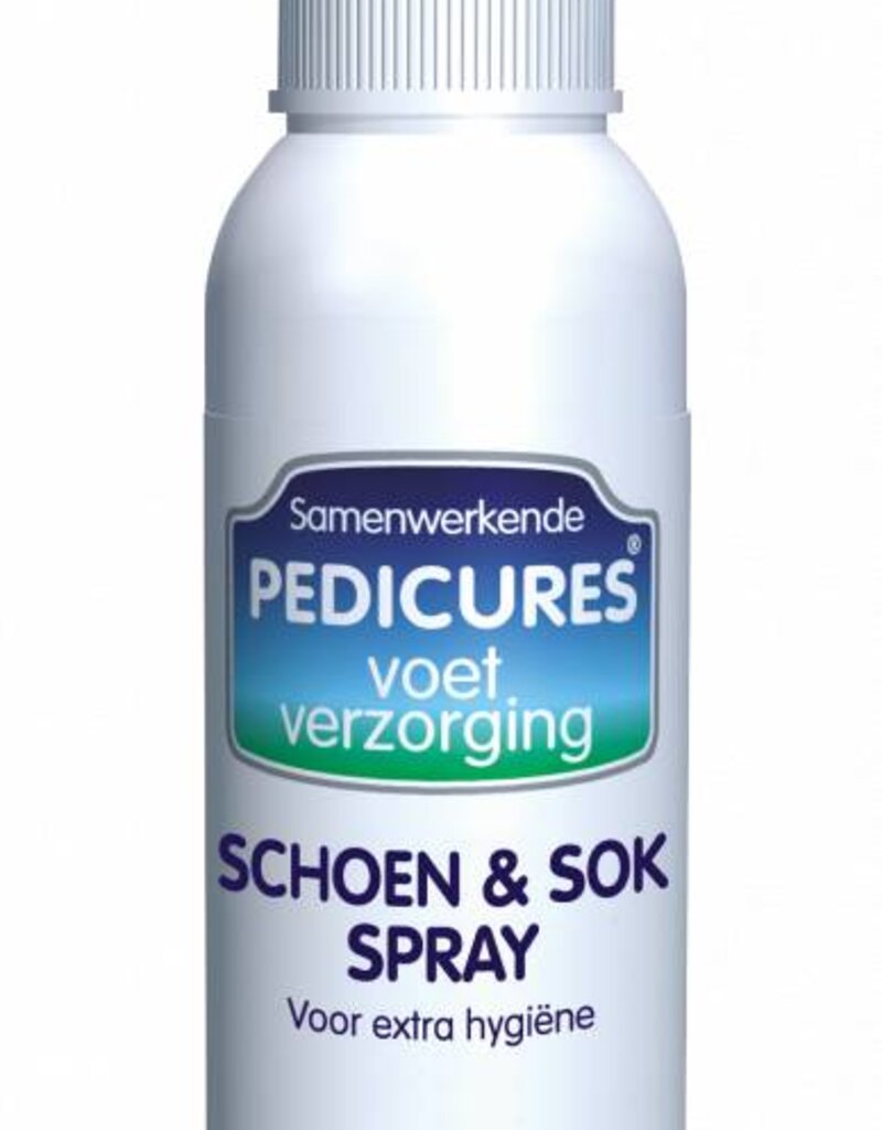 Samenwerkende Pedicures Schoen en Sok Spray