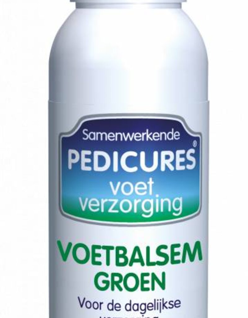 Samenwerkende Pedicures Voetbalsem Groen