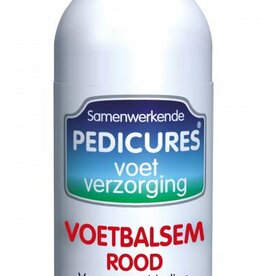 Samenwerkende Pedicures Voetbalsem Rood