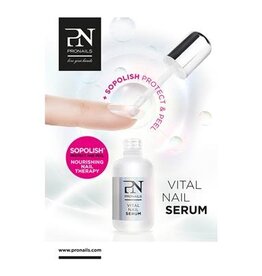 Pronails Poster Vital Nail Serum