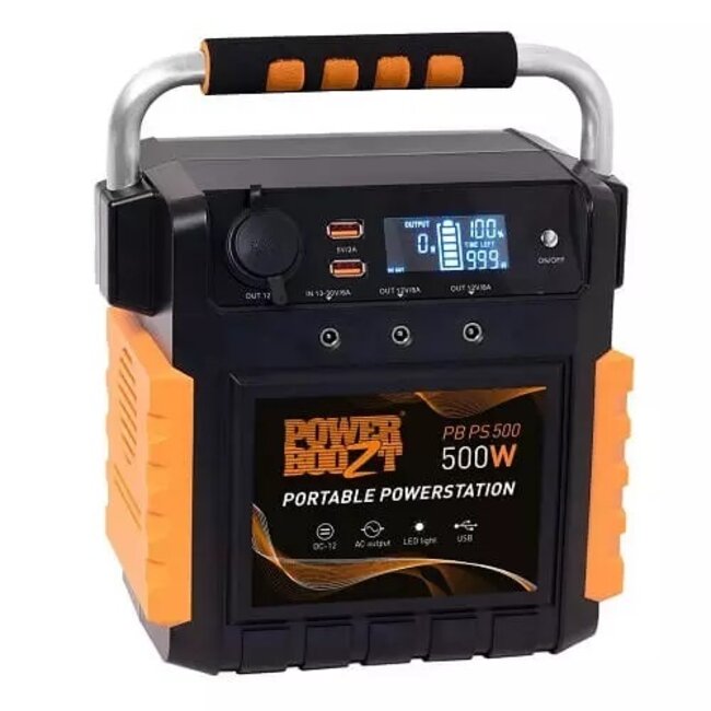 PowerBoozt PB PS 500 Portable Powerstation