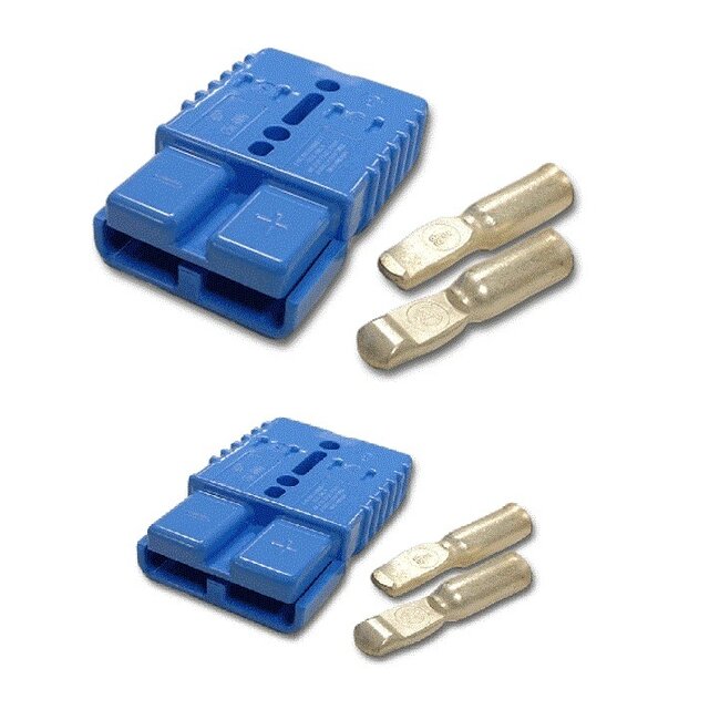 Anderson connector groot - set van 2 stuks - max. 50A