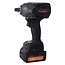 Li-Ion 20V Accu Slagmoersleutel Fluxon 1/2" 1080 Nm - Borstelloze motor - inclusief 2 accu's 4 Ah + koffer