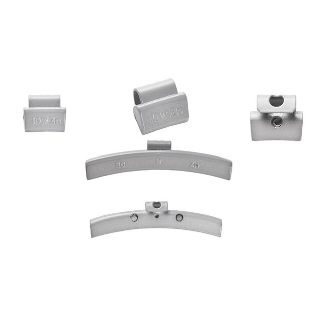 Balanceer gewicht / Wielgewicht (Zink) 5 gram - 10 stuks - aluminium velgen