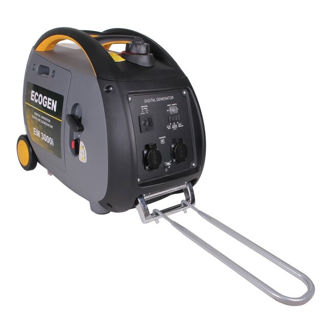 Benzine Generator 3000W met digitale inverter techniek