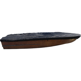 Bootzeil Afdekzeil 600D Luxe 370 - 430 X 175 Zwart