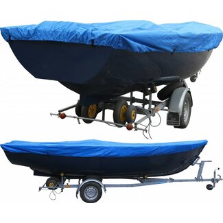 Bootzeil Afdekzeil 600D Luxe 430 - 490 X 175 Blauw Bootzeil Afdekzeil 600D Luxe 430 - 490 X 175 Blauw