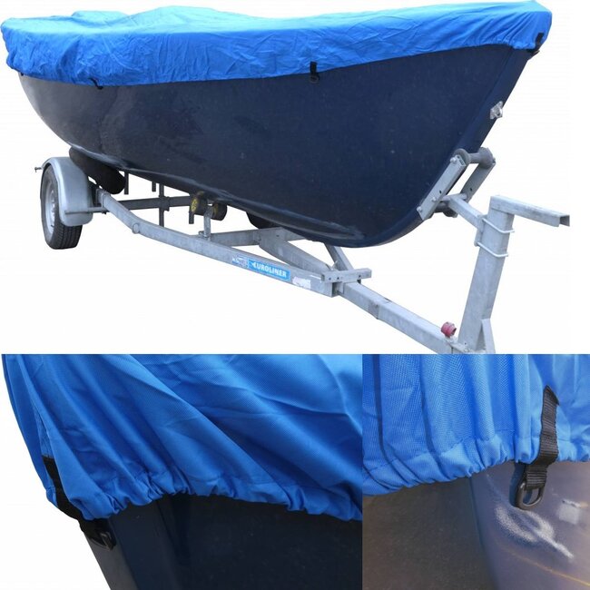 Bootzeil Afdekzeil 600D Luxe 610 - 680 X 280 breed -  Blauw