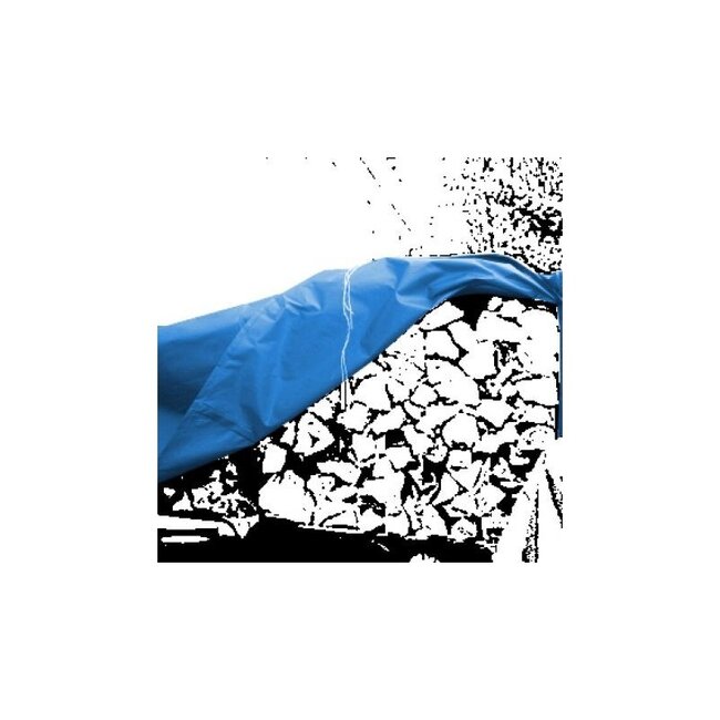 DEKZEIL PE 225-240 gr/m2 - Brandhout afdekking / Supertarp PREMIUM 1,5 x 6 meter met UV (LDPE) Coating