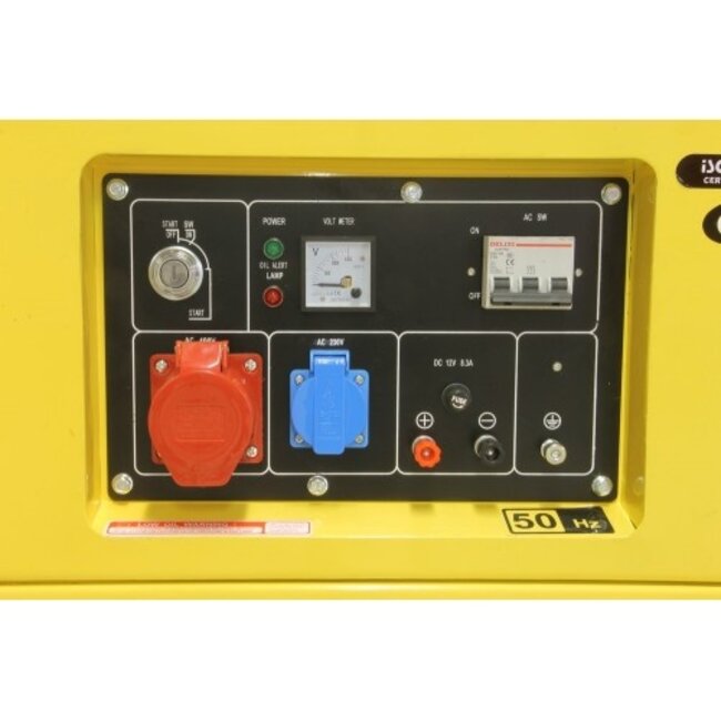 Diesel Aggregaat / Generator Silent 5 KVA - 230/380V