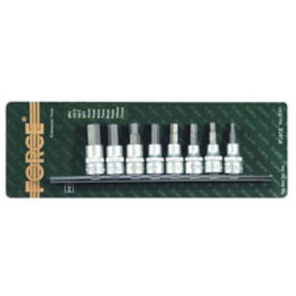 Force Inbus doppenset 3/8 - 8 delig (art. 3075)