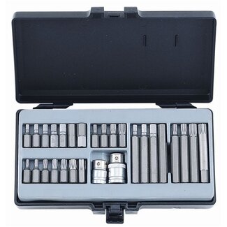 Force Bitset 28 delig Inbus Torx