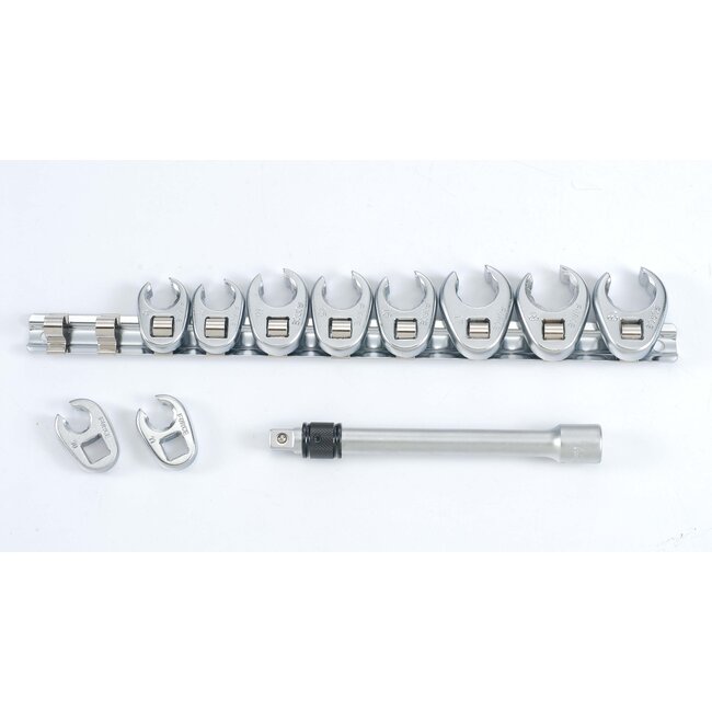 Force Open ringsleutels / Leiding sleutel 3/8" - 11 delig