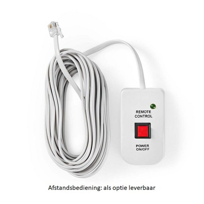 Omvormer 12 naar 230 volt, 2500 watt continue - Nedis / HQ