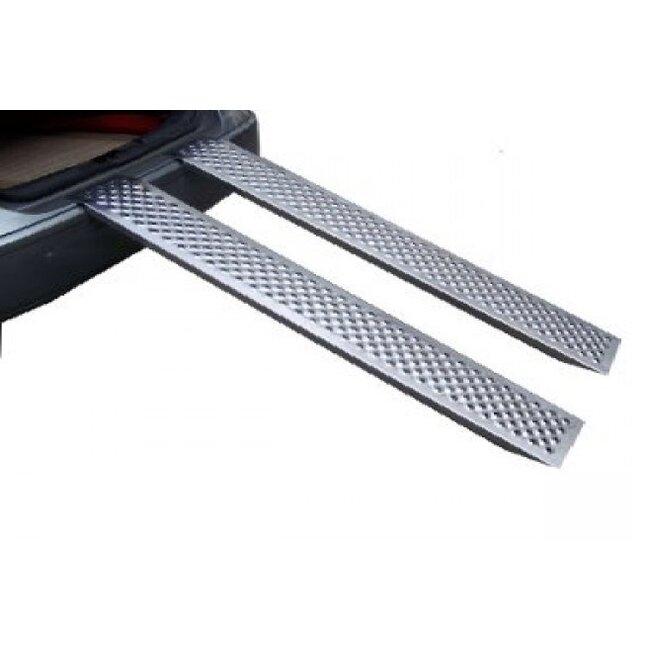 Set Aluminium Oprijplaten  - 200 x 26 cm - - max. 1000 Kg per set