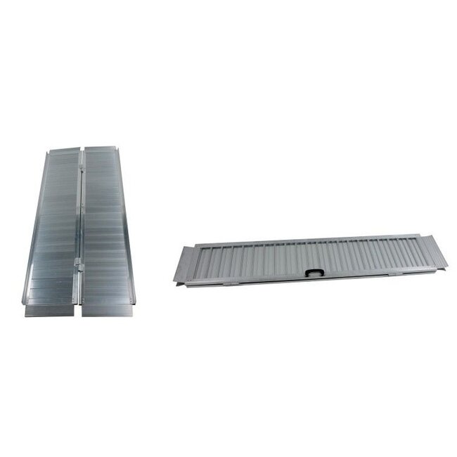 Aluminium (Rolstoel/Scootmobiel) Oprijplaat (opvouwbaar) 184 cm lang x 74,5 cm breed