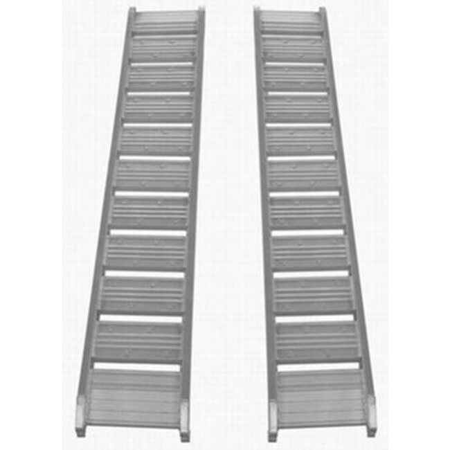 Set Aluminium Oprijplaten 185 cm lang x 45 cm breed - max. 1800 kg per set