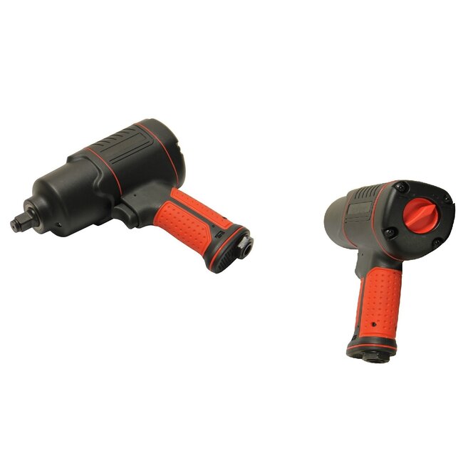 Slagmoersleutel 1/2" Composite 610Nm en slagdoppen