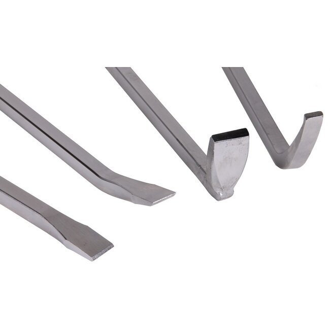 Breekijzer / koevoetset 4 delig