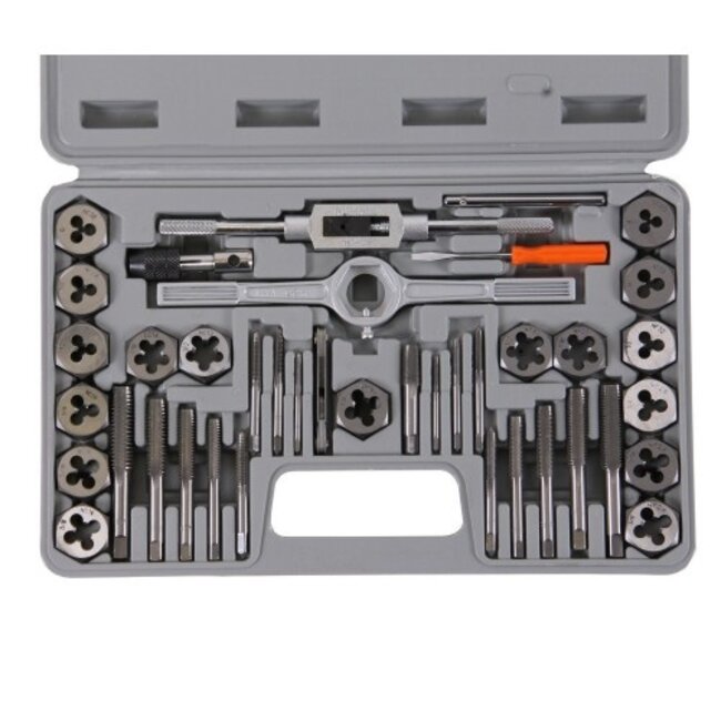 Tap- en Snijplaten set 40 dlg Metrisch