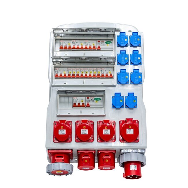 Verdeelkast Verdeeldoos  63A 230V / 400V