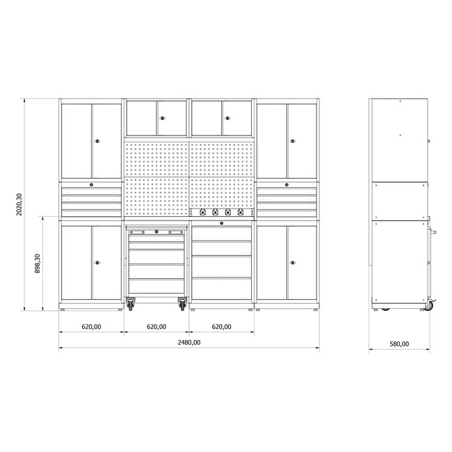 Werkplaatsmodule F Expert
