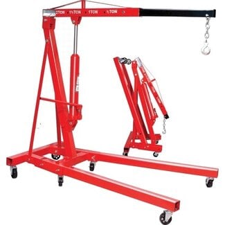 Motortakel / Werkplaatskraan - 2 ton - Rood