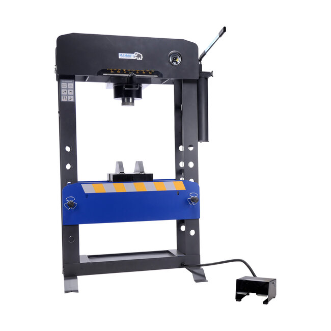 Wekrplaatspers Lucht Hydraulisch 100 ton met voetpedaal - Mammuth