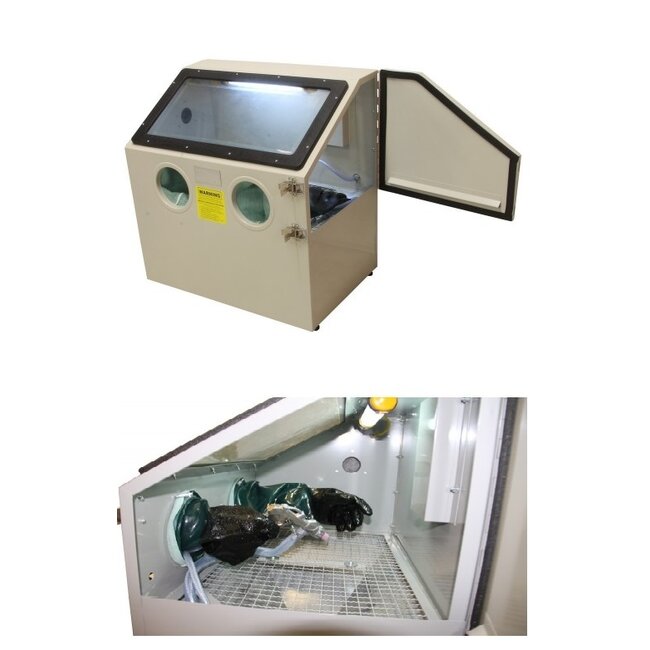 Straalkast / straalcabine tafelmodel 110 liter