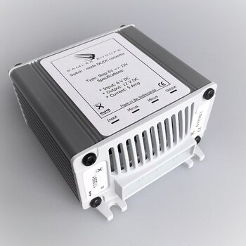 Omvormers 6 naar 12V, 12 naar 24V en 24 naar 12V