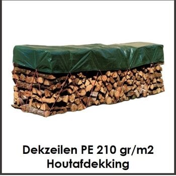 Dekzeilen PE 200 / 230 gr/m2 Houtafdekking