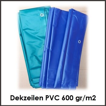 Dekzeilen PVC 600 gr/m2