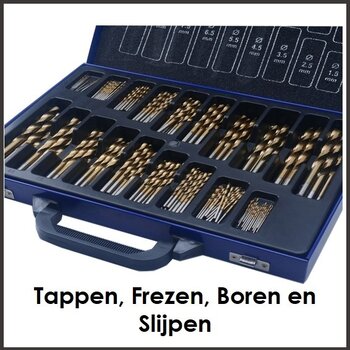 Tappen, Frezen, Boren en Slijpen