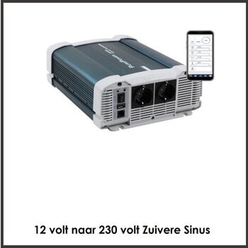 Zuivere Sinus Omvormers 12V naar 230V - PurePower