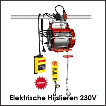 Elektrische Hijslieren 230V & 400V