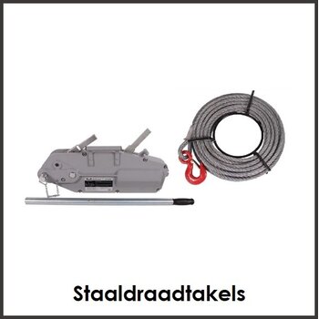Staaldraadtakels