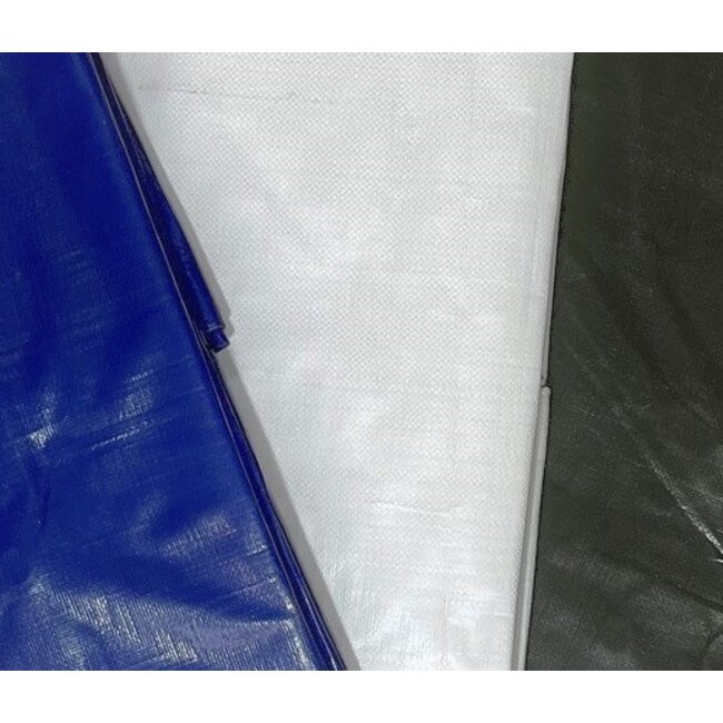 Sample van dekzeil 150gr/m2 - ca. 10x10 cm