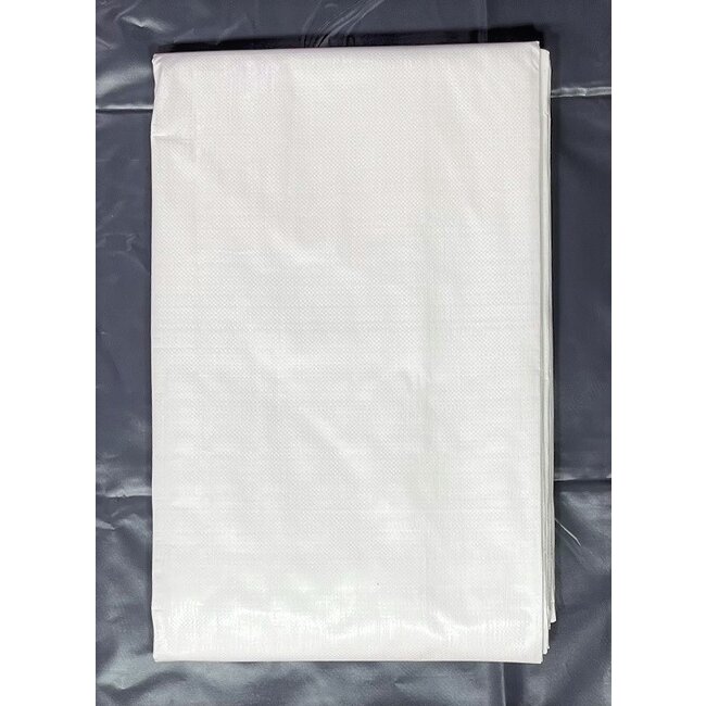 DEKZEIL PE  - 150 gr/m2 - 20 x 20 mtr WIT