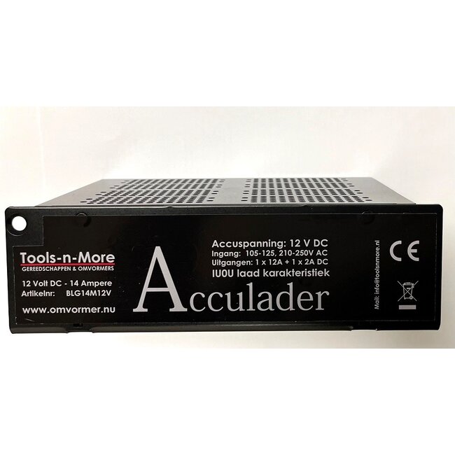 Vervangingskit / Acculader 12V 12A en 2A voor Westfalia, James Cook, VW T4, Ford Nugget, California Camping-Bus