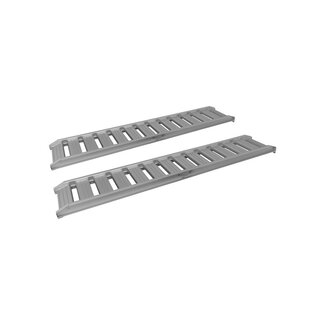 Set Aluminium Oprijplaten 247 cm lang x 45 cm breed - max. 1800 kg per set