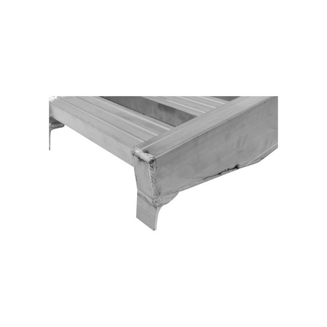 Aluminium Oprijplaat - 300 cm lang x 46 cm - max 2500 kg per stuk