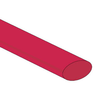 THERMISCHE KRIMPKOUS 12.7mm - ROOD - 2 STUKS a 1 METER