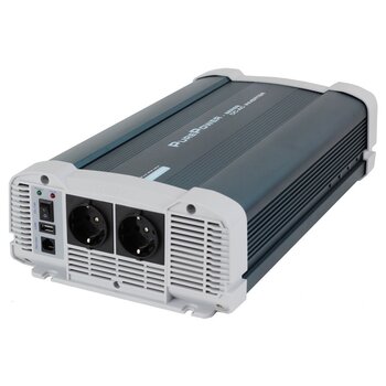 Omvormers 12, 24 of 48V naar 230V