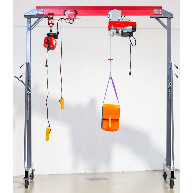 MW TOOLS Hijsbok / Portaalkraan 3 ton
