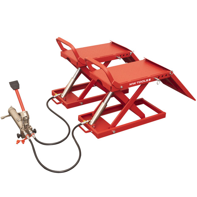 Mobiele Autolift / Hydraulische Schaarlift 1,35 Ton 450 mm  - set van 2 stuks