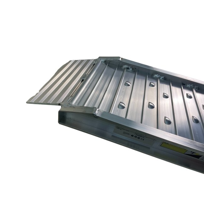 Oprijplaat Aluminium  209 x 29,5 cm - Opvouwbaar - max. 250 kg