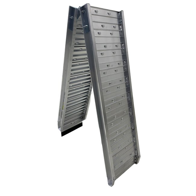 Oprijplaat Aluminium  209 x 29,5 cm - Opvouwbaar - max. 250 kg