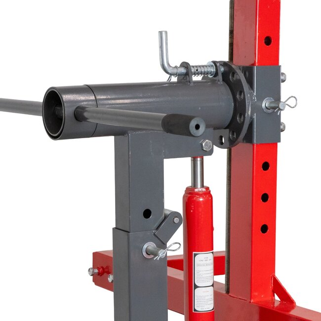 Kantelbrug carrosserie 360° 2 ton mobiel wielen 200 mm MW Tools