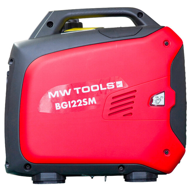 Geluidsarme Benzine Generator 2000W 230V met digitale inverter