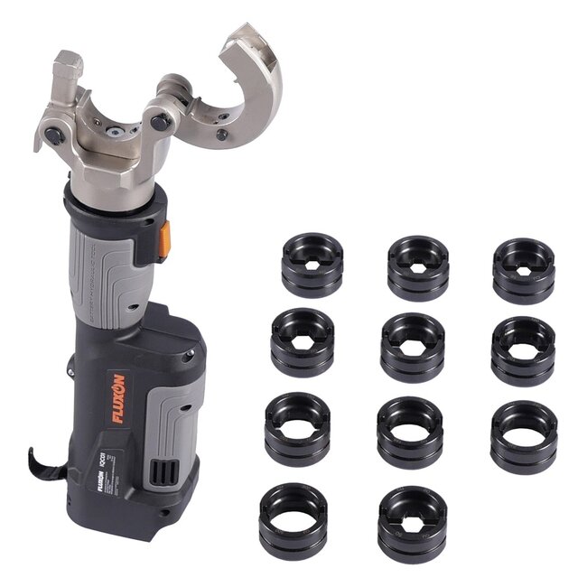 Kabelkrimptang SET 2x 2.0Ah Accu + oplader 300mm 60kN